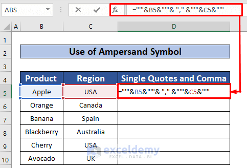 5 Quick Ways to Insert Quotes in Excel Cells